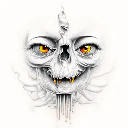 weeping tattoo design idea