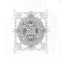 Money tattoo design idea