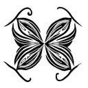 paisley pattern tattoo design idea