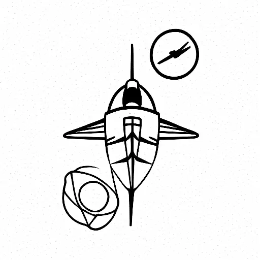 aerospace engineer  tattoo design idea