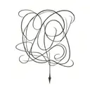 Godspeed written vertically tattoo design idea