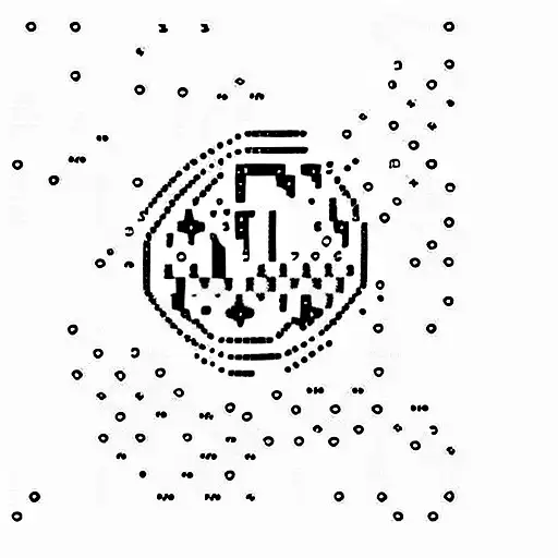 A minimalist tattoo of a pixelated Pikachu surrounded by binary code tattoo design idea