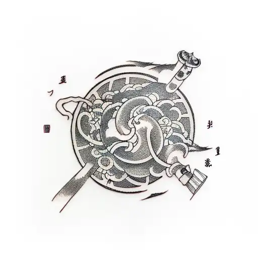 sisyphus  tattoo design idea