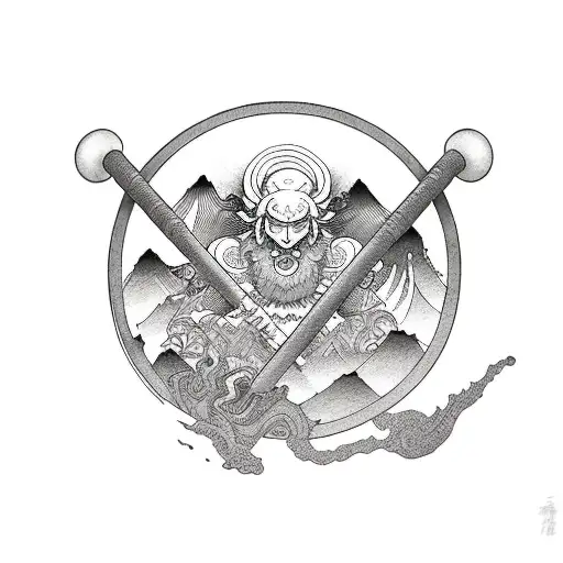 sisyphus  tattoo design idea