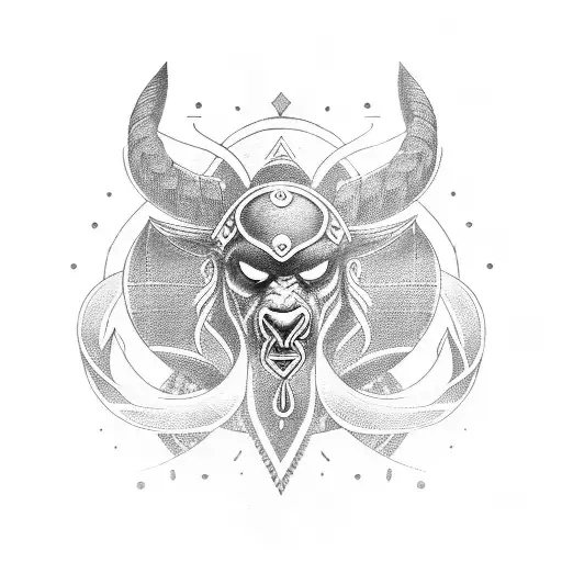 Viking bindrune  tattoo design idea