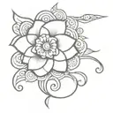 Henna tattoo design tattoo design idea