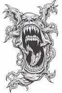 Screaming Soul tattoo design idea