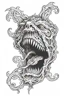 Screaming Soul tattoo design idea