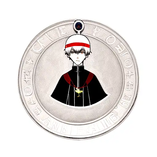 SHIYAO Anime Manga Gaming Jewelry Pendant Pewter Gold plated Boy's Men's  Pendant Necklace Charm Amulet Medallion for boys men w Brass ball  chain(Silver) - Walmart.com