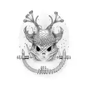 cribbage board and or pegs tattoo design idea