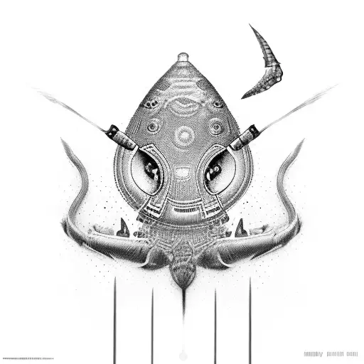 stingray tattoo design idea
