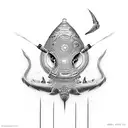 stingray tattoo design idea