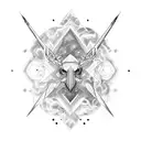 Orion constelación  tattoo design idea