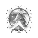 Orion constelación  tattoo design idea