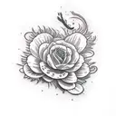 venus fly trap tattoo design idea