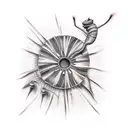 venus fly trap tattoo design idea