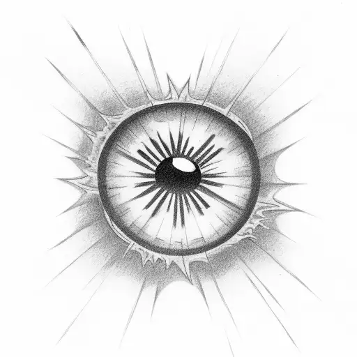 sharingan eyes tattoo design idea