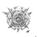 beyblade tattoo design idea
