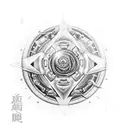 beyblade tattoo design idea