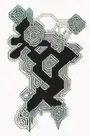 sandevistan cyberpunk edgerunners tattoo design idea