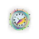 digital clock with the time as 11:45 pm tattoo design idea