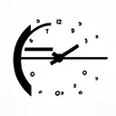 digital clock with the time as 11:45 pm tattoo design idea