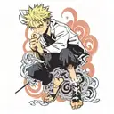 Jujutsu Kaisen tattoo design idea