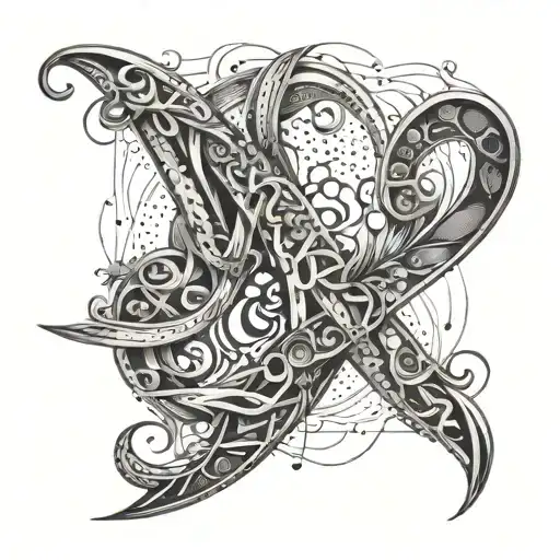 Create a tattoo design with the number 31 intertwined with a personal mantra or affirmation to represent your love for solitude tattoo design idea