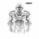 Robocop Upperbody  tattoo design idea