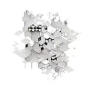 honeycomb  tattoo design idea