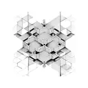 honeycomb  tattoo design idea