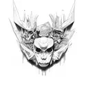 Luctor Et Emergo tattoo design idea