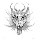 Luctor Et Emergo tattoo design idea
