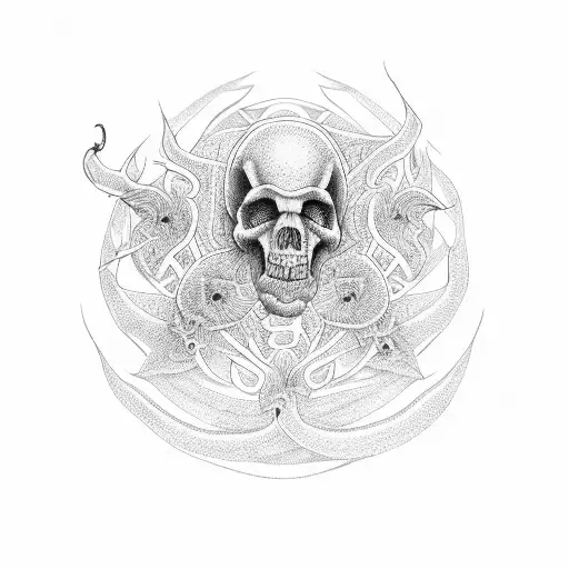 logo Red Hot Chilli Peppers  tattoo design idea