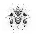 logo Red Hot Chilli Peppers  tattoo design idea