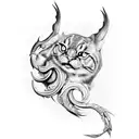 4 Claw marks tattoo design idea