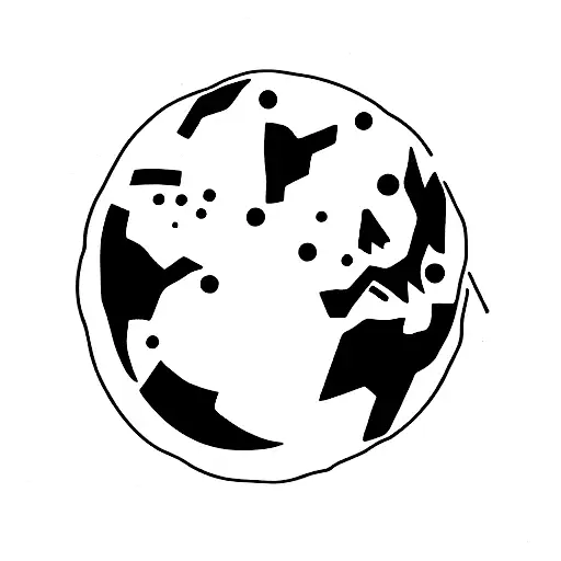 Atlas letting go of the globe tattoo design idea