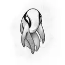 Death Orca tattoo design idea