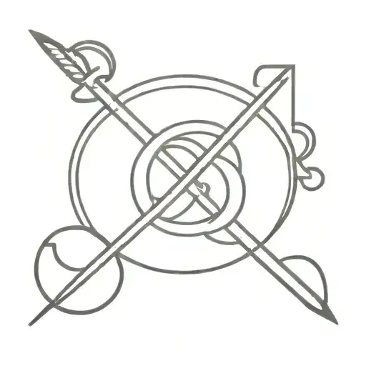 lesbian symbol incorporated symbolizing tattoo design idea
