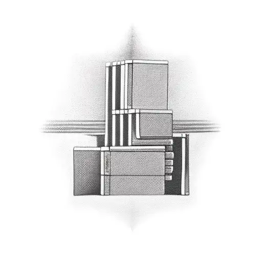 tetris tattoo design idea