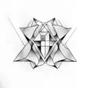 tetris tattoo design idea