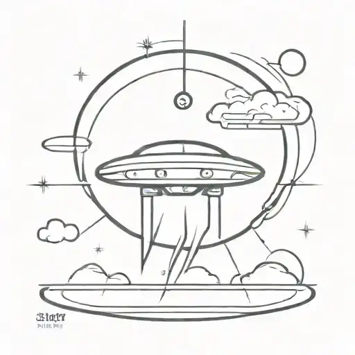 Shbzt UFO 361 tattoo design idea