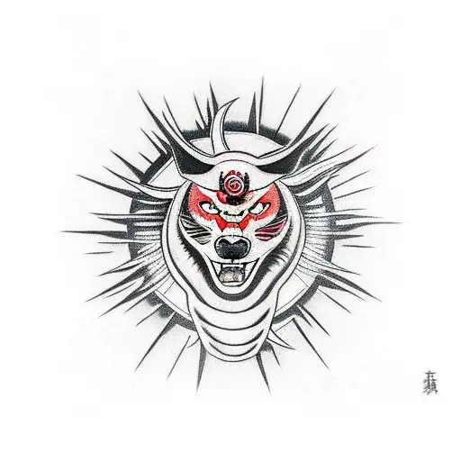 amaterasu  tattoo design idea