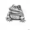 toad samurai, full sleeve, ninja frogs, katana, sword tattoo design idea