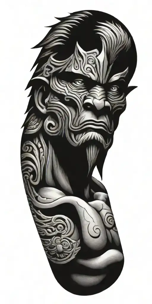 Gilgamesh  tattoo design idea