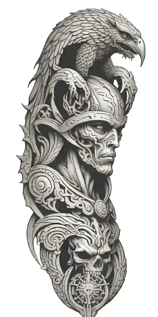 nephilim tattoo design idea