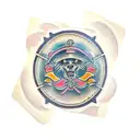 Dice tattoo design idea