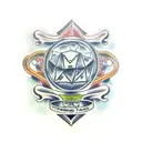 Dice tattoo design idea