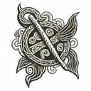 celtic knot of eternal love with zodiac sign scorpio tattoo design idea