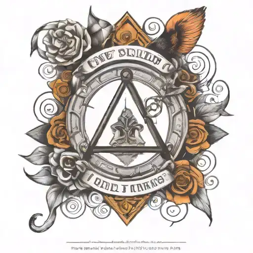 odd fellows tattoo design idea